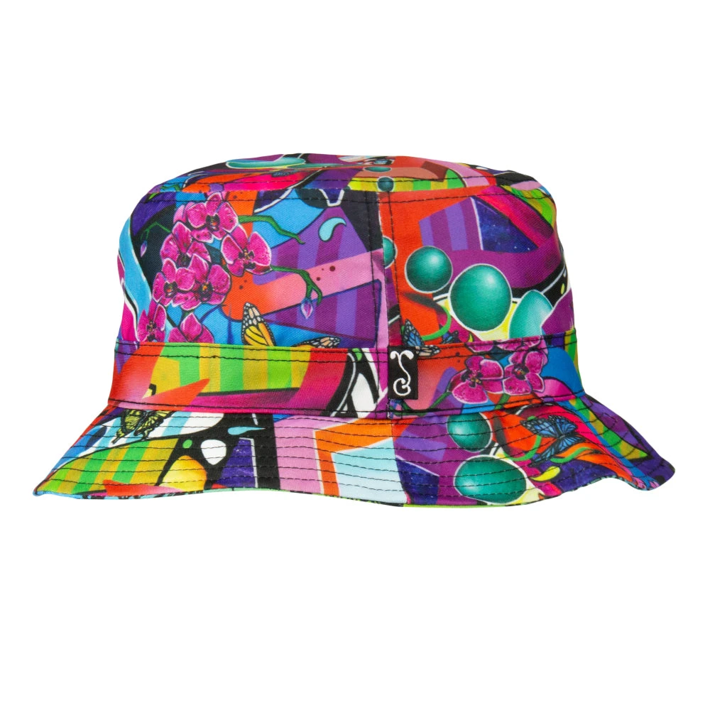 Grassroots California Ellie Paisley X Whitney Holbourn Eternal Sunshine Reversible Bucket Hat Hats 5 Grassroots California Ellie Paisley X Whitney Holbourn Eternal Sunshine Reversible Bucket Hat Hats
