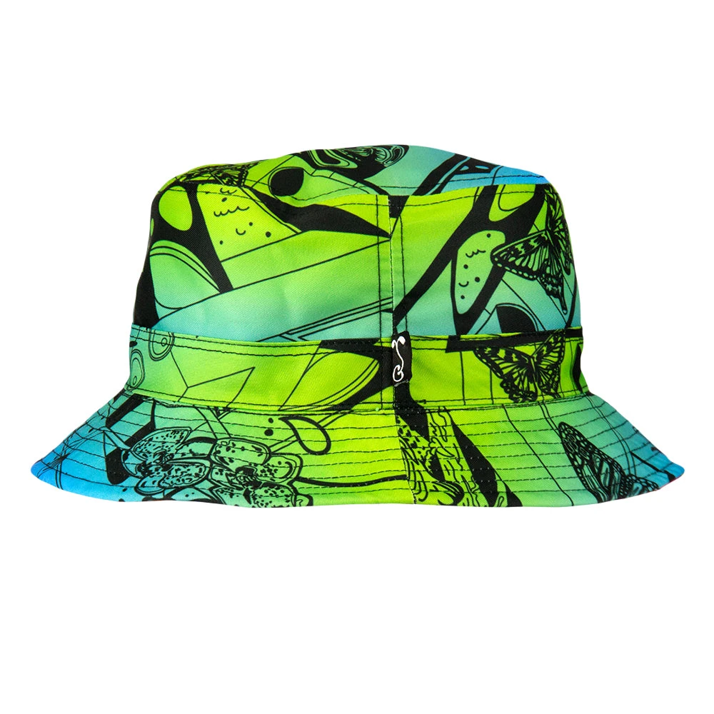 Grassroots California Ellie Paisley X Whitney Holbourn Eternal Sunshine Reversible Bucket Hat Hats 7 Grassroots California Ellie Paisley X Whitney Holbourn Eternal Sunshine Reversible Bucket Hat Hats