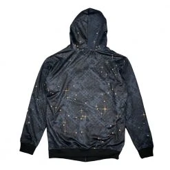Grassroots California Celestial Serpent Reversible Zip Up Hoodie New