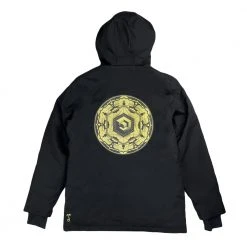 Grassroots California Cosmic Arcana Black Tech Jacket Men
