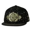 Grassroots California Cosmic Arcana Gold Mandala Fitted Hat Hats