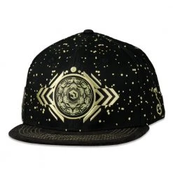 Grassroots California Cosmic Arcana Gold Mandala Fitted Hat Hats