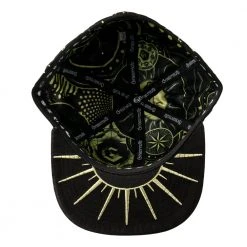 Grassroots California Cosmic Arcana Gold Mandala Fitted Hat Hats