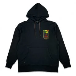 Grassroot Style Shop 11 Grassroots California Bombearclat Black Pullover Hoodie