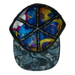 Grassroots California Vincent Gordon Seahorse Party Blackout Fitted Hat
