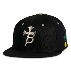 Grassroots California Hats Borka Blades Black Snapback Hat