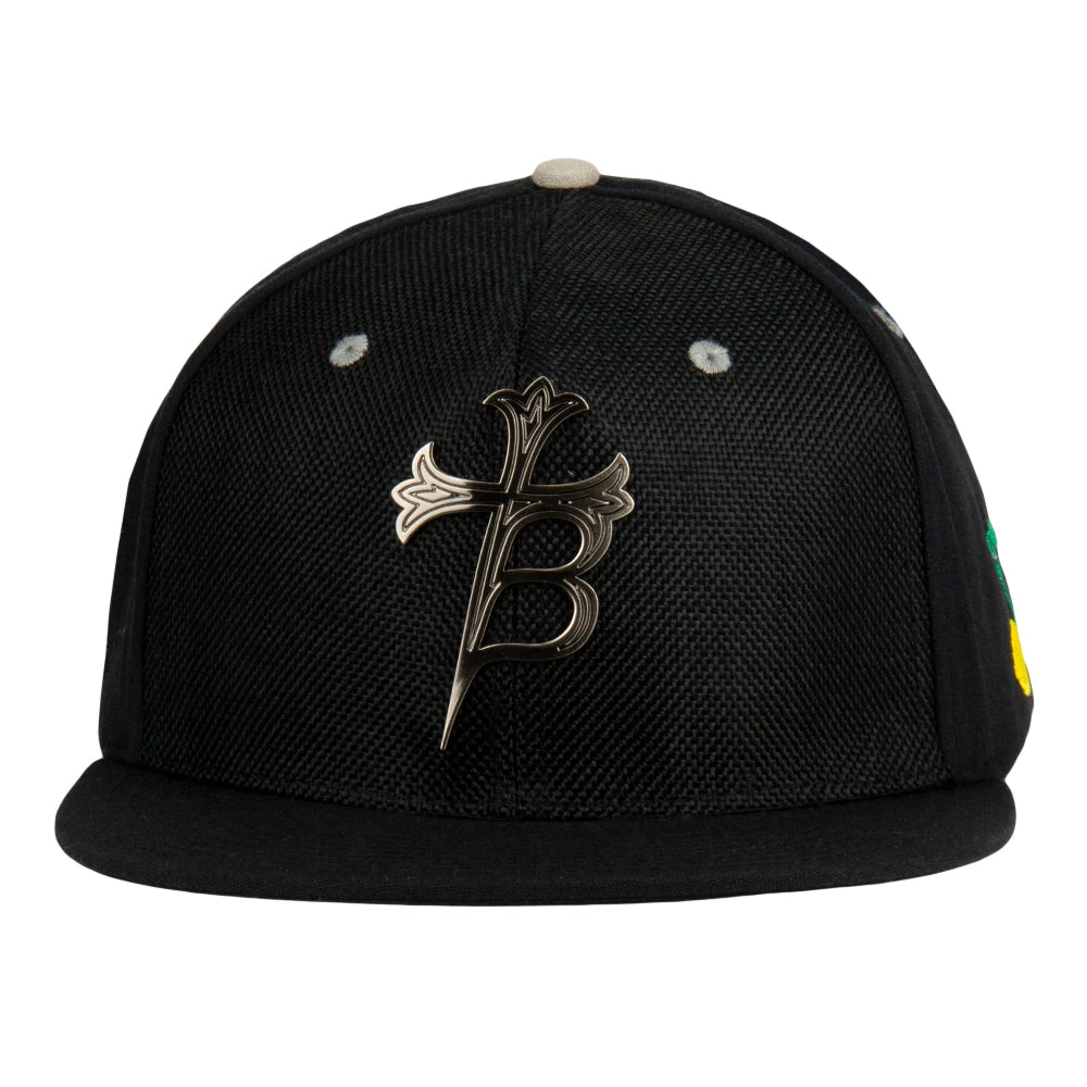 Grassroots California Hats Borka Blades Black Snapback Hat 8 Grassroots California Hats Borka Blades Black Snapback Hat
