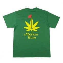 Grassroots California New Master Kush Leaf Green Pocket T Shirt