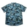 Grassroots California New Vincent Gordon Seahorse Party Blackout Button Up Shirt