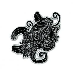 Grassroots California New Vincent Gordon Seahorse Party Blackout Black Pin