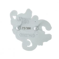 Grassroots California New Vincent Gordon Seahorse Party Blackout Black Pin