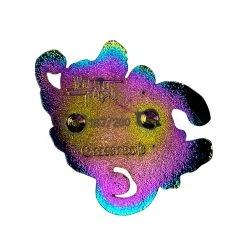 Grassroots California Vincent Gordon Seahorse Party Blackout Rainbow Pin