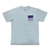 Grassroots California Mile High Sunset Blue Pocket T Shirt New