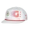 Grassroots California Bleizing White Zipperback Hat New