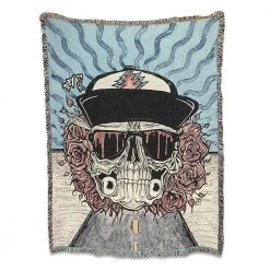 Grassroots California New Aaron Brooks Eazy Bertha Woven Blanket