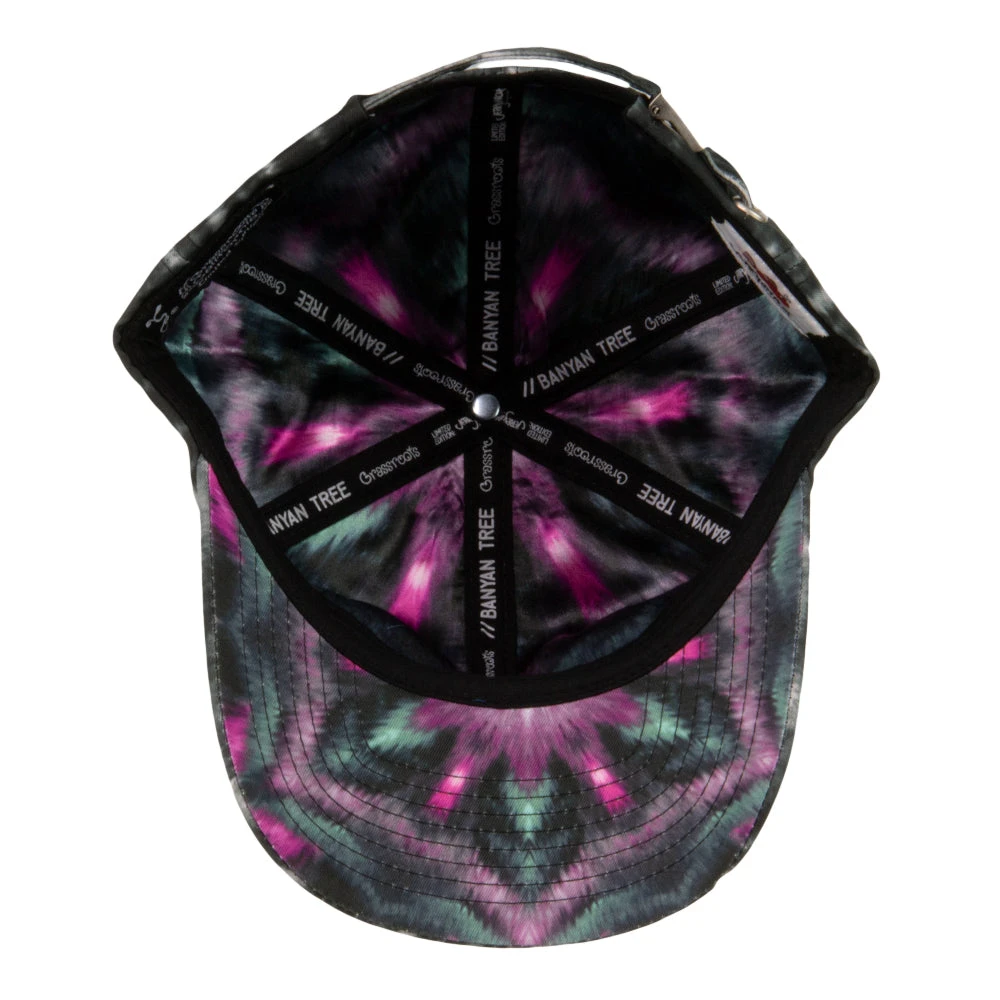 Grassroots California Jerry Garcia Watercolor Gray Dad Hat New 4 Grassroots California Jerry Garcia Watercolor Gray Dad Hat New