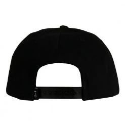 Grassroots California Bear Paw Removable Earflap Black Snapback Hat New