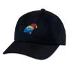 Grassroots California Scarlet Macaw Black Dad Hat New
