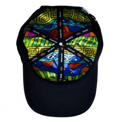 Grassroots California Scarlet Macaw Black Dad Hat New