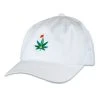 Grassroots California New Master Kush Green Leaf White Dad Hat