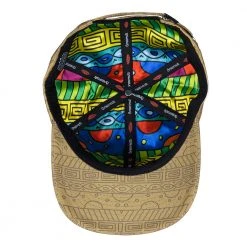 Grassroots California New Scarlet Macaw Tan Pattern Dad Hat