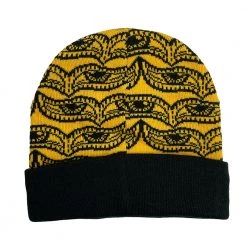 Grassroots California New Chris Dyer Harmoneyes Yellow Cuff Beanie