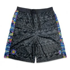 Grassroots California Chris Dyer Harmoneyes Black Mesh Shorts New
