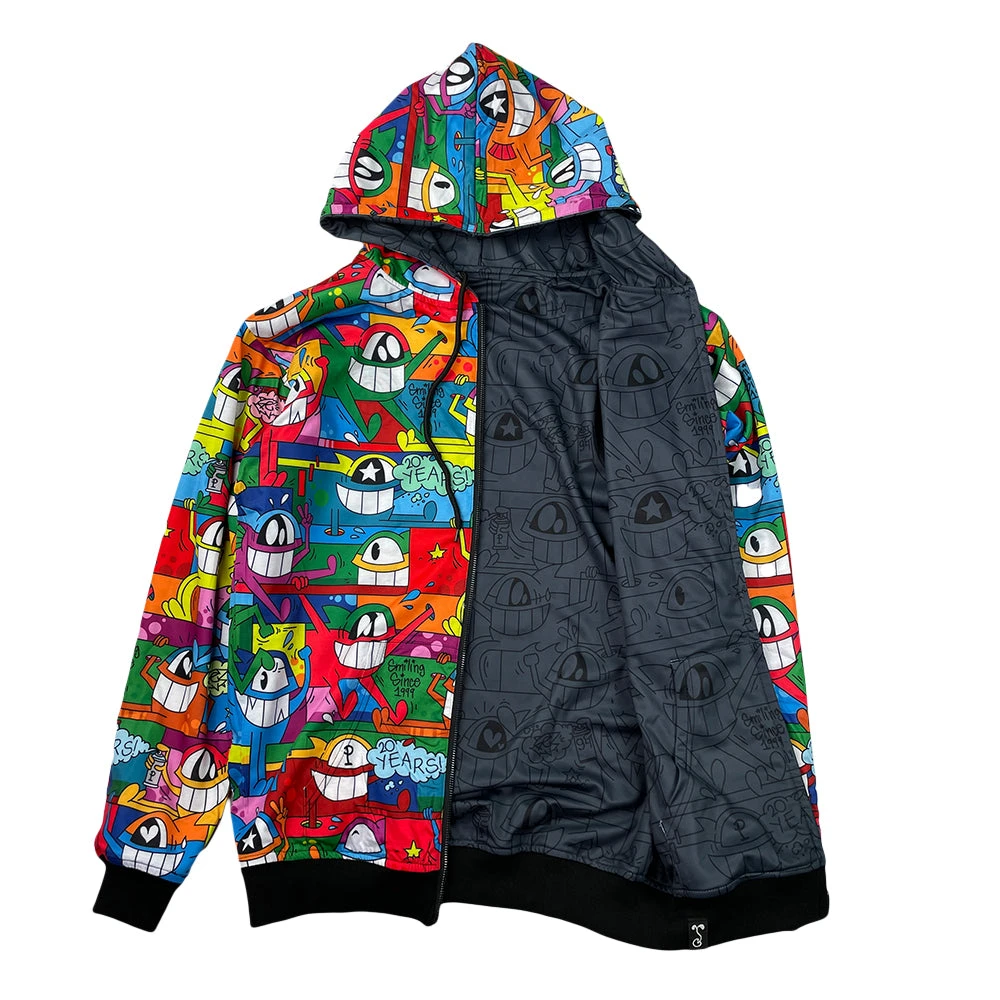 Grassroots California El Pez Reversible Zip Up Hoodie 7 Grassroots California El Pez Reversible Zip Up Hoodie