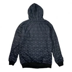 Grassroots California New 13th Anniversary Black Reversible Zip Up Hoodie