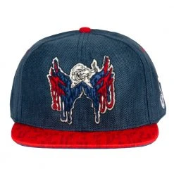 Grassroots California Vincent Gordon Hashington Blue Fitted Hat New