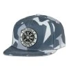 Grassroots California Friendly Viking White Camo Snapback Hat New