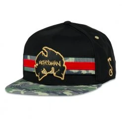 Grassroot Style Shop 48 Grassroots California Method Man Camo Ripstop Black Fitted Hat New