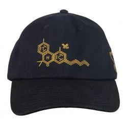 Grassroots California THC Bee Black Dad Hat New