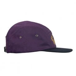 Grassroots California New THC Bee Purple 5 Panel Snapback Hat