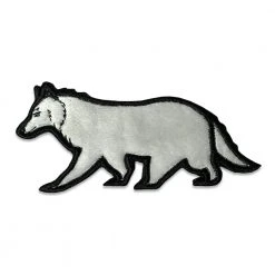 Grassroots California White Wolf Removable Bear Patch
