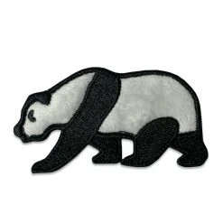 Grassroots California New Furry Panda Removable Bear Patch