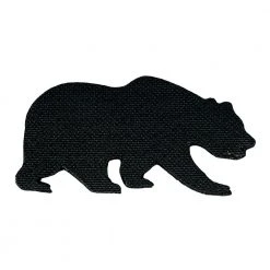 Grassroots California Geometric Purple Removable Bear Patch