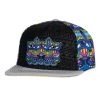Grassroots California Chris Dyer Harmoneyes Blue Pattern Snapback Hat
