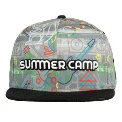 Grassroots California New Summer Camp 2022 Gray Snapback Hat