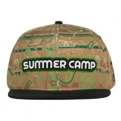 Grassroots California New Summer Camp 2022 Green Snapback Hat
