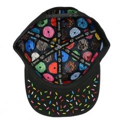 Grassroots California KGB Glass Decade Of Donuts Black Snapback Hat