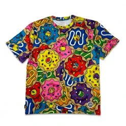 Grassroots California KGB Glass Assorted Donuts T Shirt New