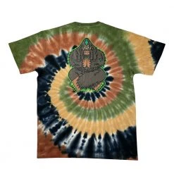 Grassroots California New Bigfoot One Meditation Earth Dye T Shirt