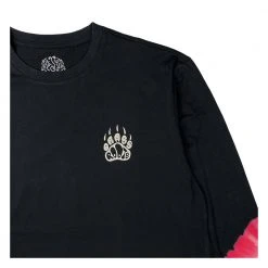 Grassroots California Totem Bear V Dye Long Sleeve T Shirt New