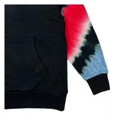 Grassroots California Totem Bear V Dye Pullover Hoodie New