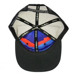 Grassroots California New Mile High Sunset Dri-Bear Black Mesh Snapback Hat
