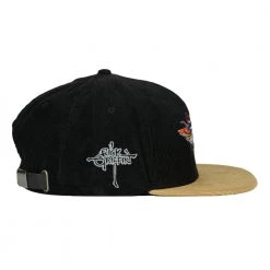 Grassroots California Rick Griffin Hopi Mask Black Tan Strapback Hat New