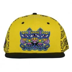 Grassroots California Chris Dyer Harmoneyes Yellow Snapback New