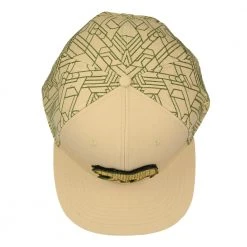 Grassroots California Removable Bear Digital Labyrinth Tan Snapback Hat New 12 Grassroots California Removable Bear Digital Labyrinth Tan Snapback Hat New
