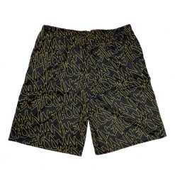 Grassroots California New Method Man Killa Bees Script Mesh Shorts